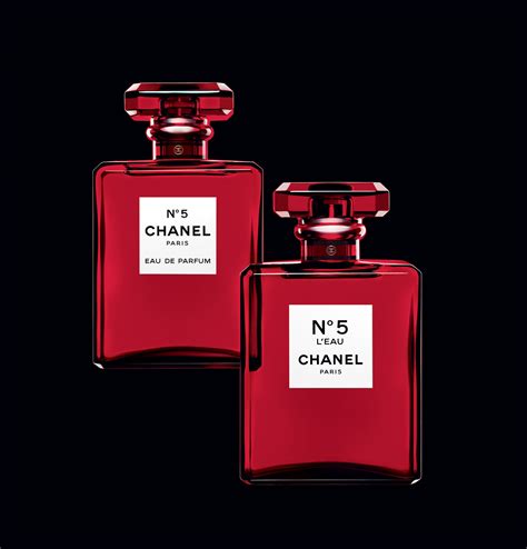 chanel red perfume no 5